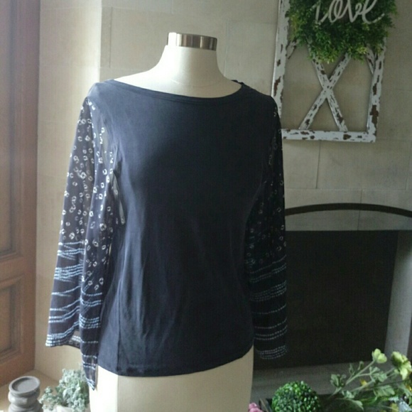 Zara Trafaluc Kimono Sleeve Top size S - Picture 2 of 8